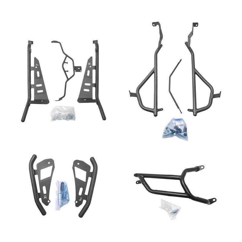 Yamaha Jog i125 Full Coverage Front & Rear Bumper, Footboard, and Exhaust Anti-Collision Protective Set
