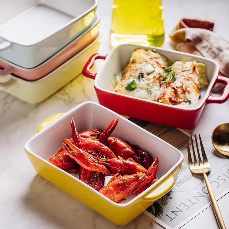 Ceramic Rectangular Baking & Roasting Dishes