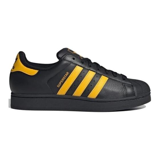 [Adidas] Superstar II SUPERSTAR II Черный/Желтый Crew/Черный JQ4727