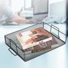 File Document Tray MultiLayer Desktop Storage Organizer Basket Horizontal Letter Rack