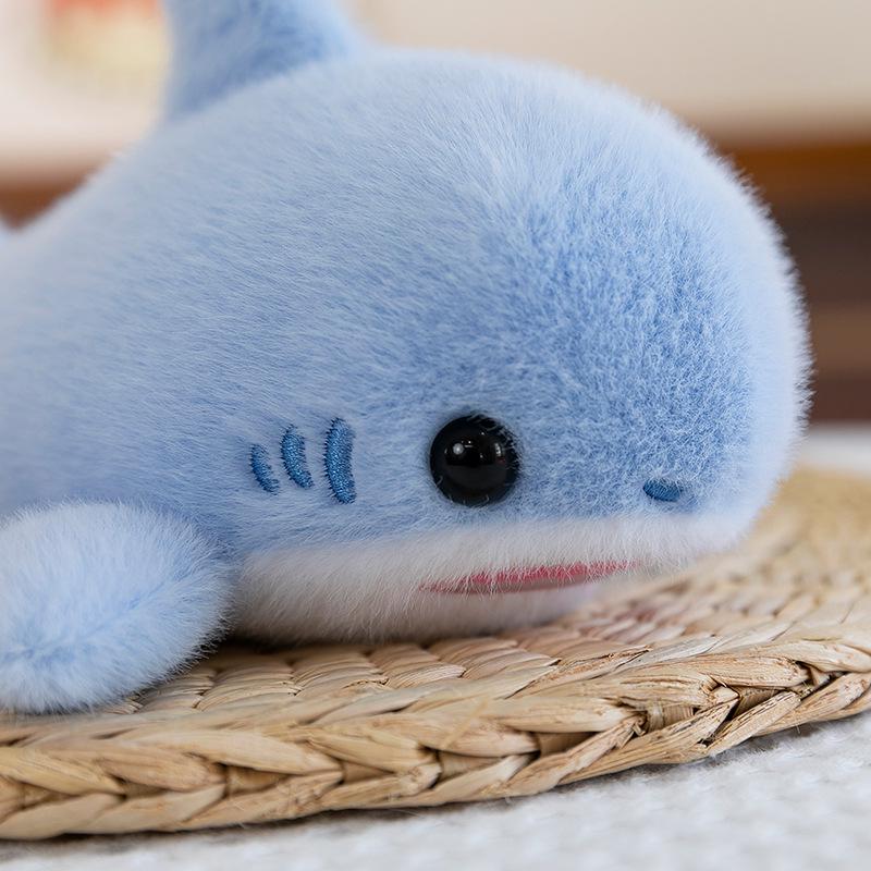 Genuine Ocean Series Plush Whale, Dolphin, Shark & Seal Toy Set for Children