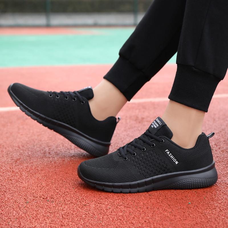 Sneakers Male Summer Breathable Sports Lightweight Platform Outdoor Running Mesh Travel Comfortable Training Casual Shoes 2025