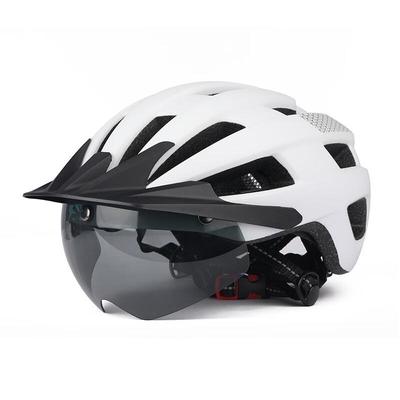 Lishi Helm für Straßen- und Mountainbikes mit Visier