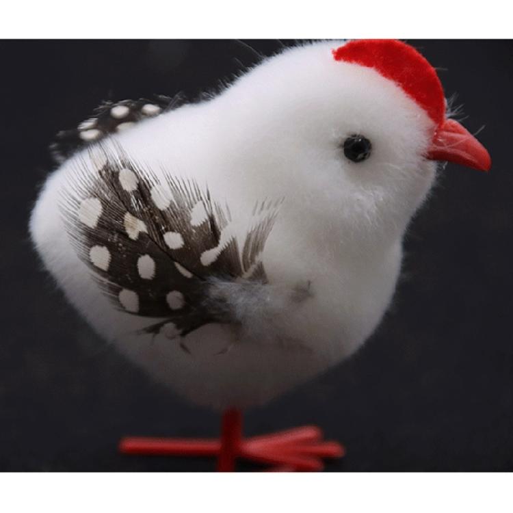 Cute Easter Toy Handmade Chick Animal Cute Easter Figurine Table Decors
