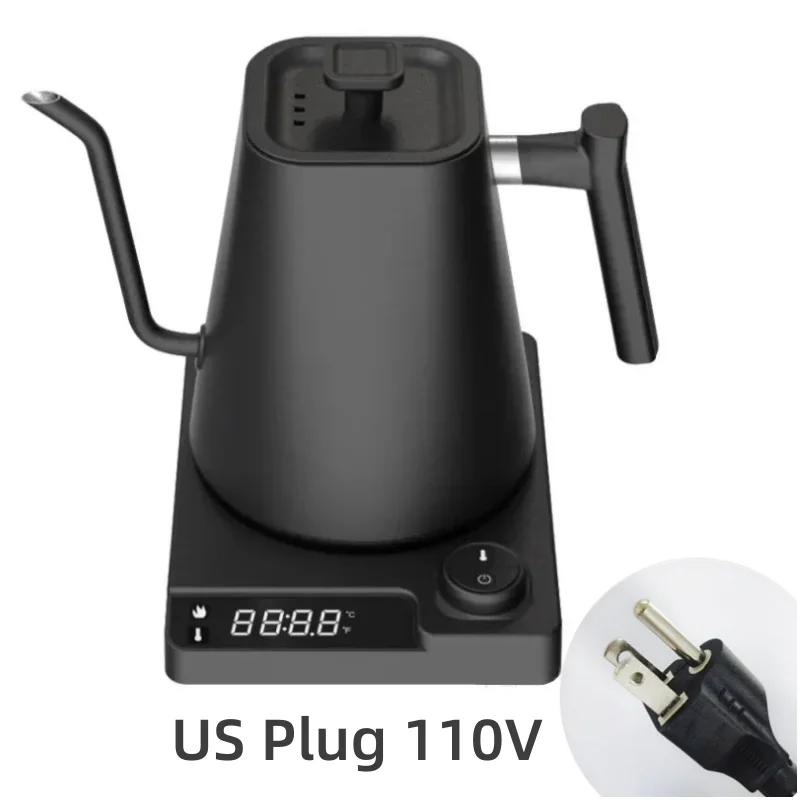 1200W Electric Gooseneck Kettle with Temperature Control Fast Boiling Gooseneck Electric Pour Over Kettle for Tea 110V/220V