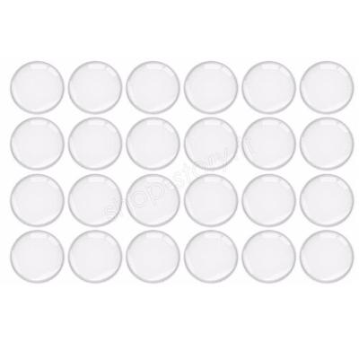 Door Stops - SHOP-STORY - CUSHBLOC_4x - Transparent - Integrated Damper - Pack of 24