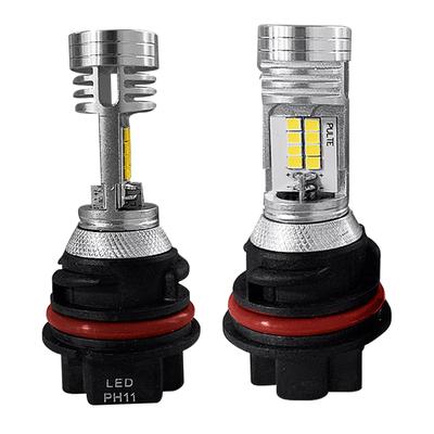 Ziyue PH11 Headlight LED Motorcycle Bulb, Pack of 2, High Brightness, Increased Visibility, Hi/Lo