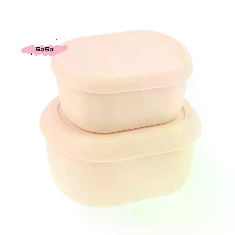 200/300/600ML Silicone Bento Boxes Lunch Container Leak-Proof Lunch Container, BPA-Free, Dishwasher Safe