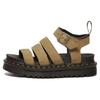 DR. Martens Leder Bequem Vielseitig Strand Sandalen Damen Sandalen Braun 31735439