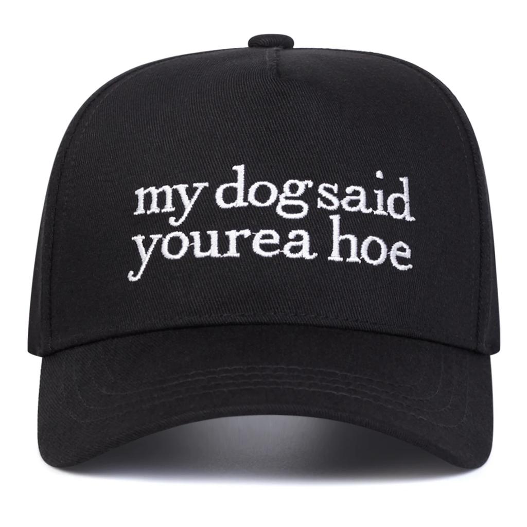 Unisex Yourea Hoe Letter Embroidery Baseball Caps Outdoor Adjustable Spring and Autumn Casual Sunscreen Hat