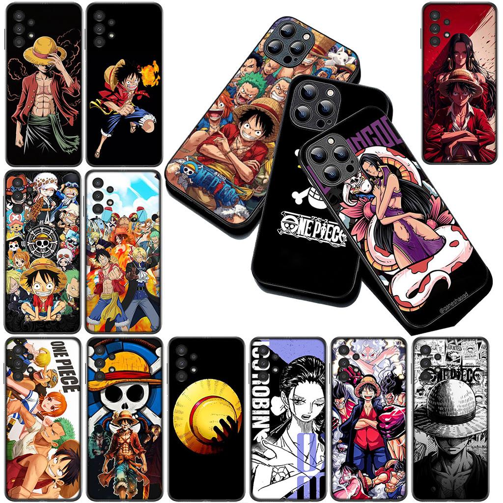Cover for Samsung Galaxy S10 S8 S9 Plus A33 A34 A31 70 A71 A72 Note 20 9 8 S10E Casing Phone Case One Luffy Pieces Boa Hancock
