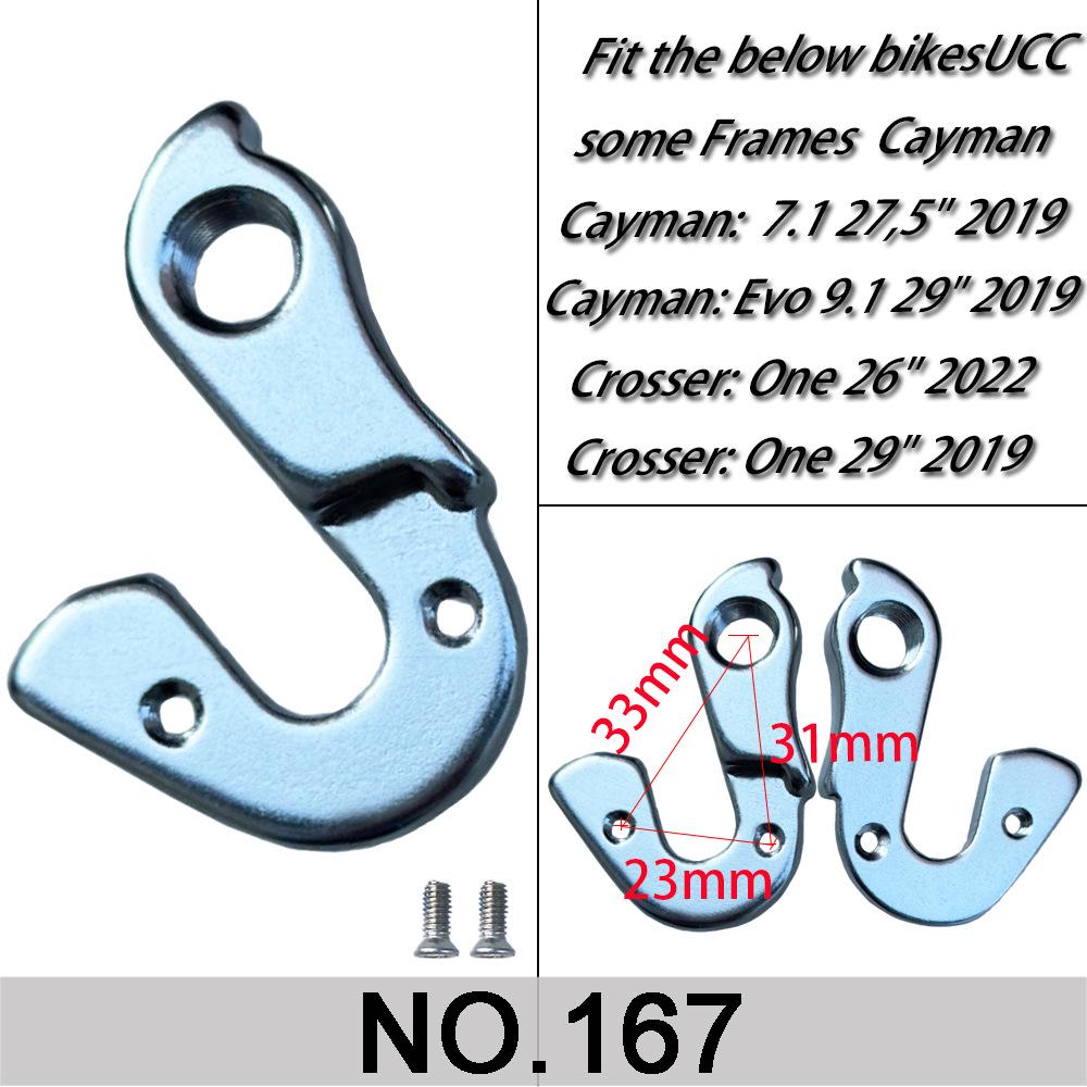 Universal Aluminum Alloy Bike Rear Derailleur Hanger Hook 161-180