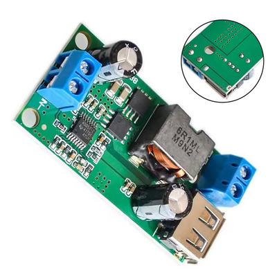 Dual USB 5A Output DC-DC Voltage Regulator 9V/12V/24V/36V To 5V Converter Module For Car Phone Tablet Charging