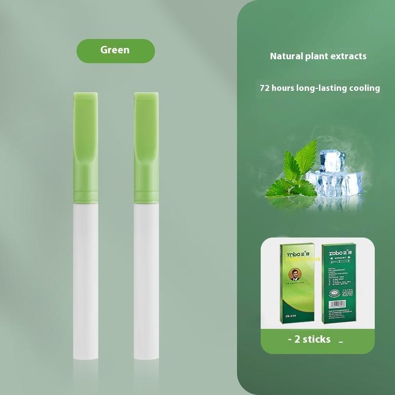2 ks Bezkouřový vzduchový inhalátor Pomůcka pro odvykání kouření Neelektrický inhalátor Cestování autem vlakem Bezpečný a zdravý Pomůcka pro odvykání kouření