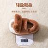 Bear children's bag and cotton shoes autumn and winter boys home cute warm and non-slip small medium and large baby cotton slippers girl