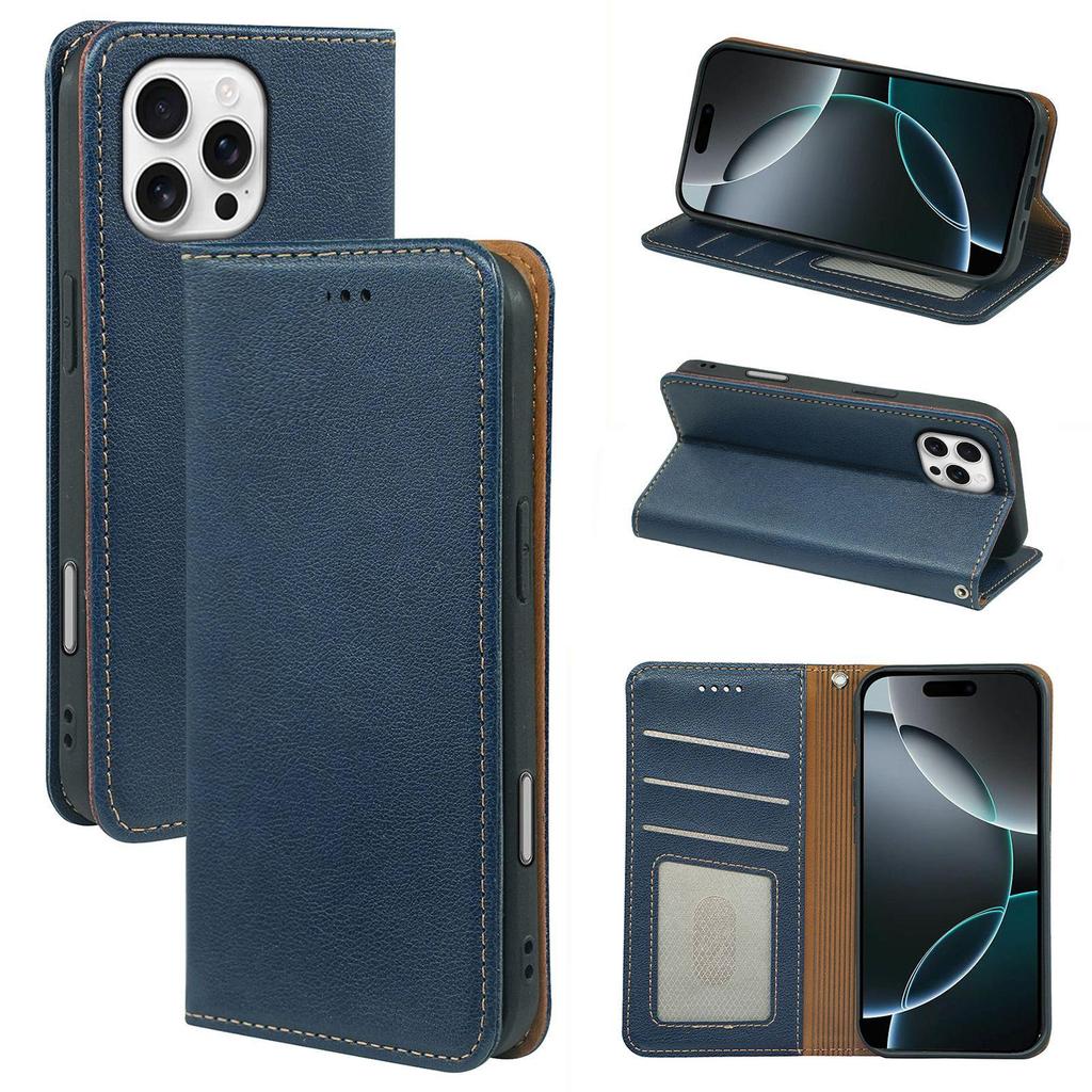 Huawei Honor Play 10 Lychee Pattern Anti-RFID Magnetic Leather Flip Case
