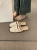Breathable Woven Bag Head Half Slippers, Women's Summer Wear Is Not Tired, Flat Feet and One Pedal Lazy Cool Slippers