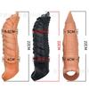 No. plus-Sized Wolf Head Cover Barbed Men's Thick Penis Ring Lock Crystal Soft Glue TPE Sexy Sex Product