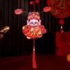 Cartoon Shaking Head God Pendant 3D Spring Festival Magnet  Refrigerator