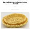 Hardness Rattan Wicker Woven Serving Baskets Handwoven Household Drain Chopstick Fork Spoon Holder 9 Styles