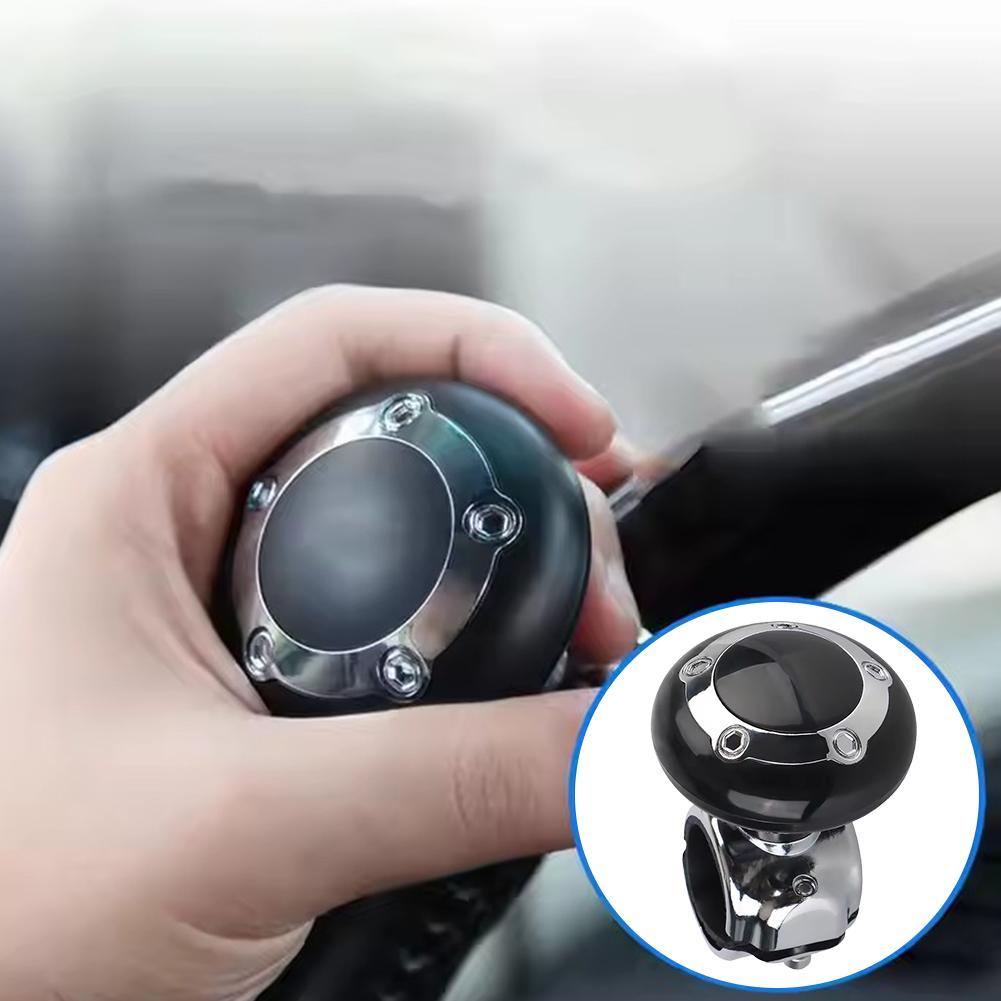 Steering Wheel Spinner Knob Universal 360 Degrees Car Vehicle Power Handle Steering Wheel Accessories Universal Fit for Car C1P1