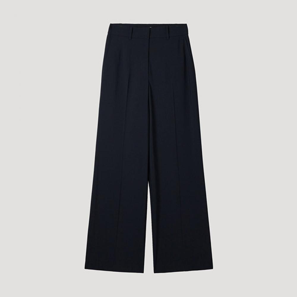 

[shs Мисс] Базовые полуширокие брюки Swwslp22050 Dn DARK NAVY/44