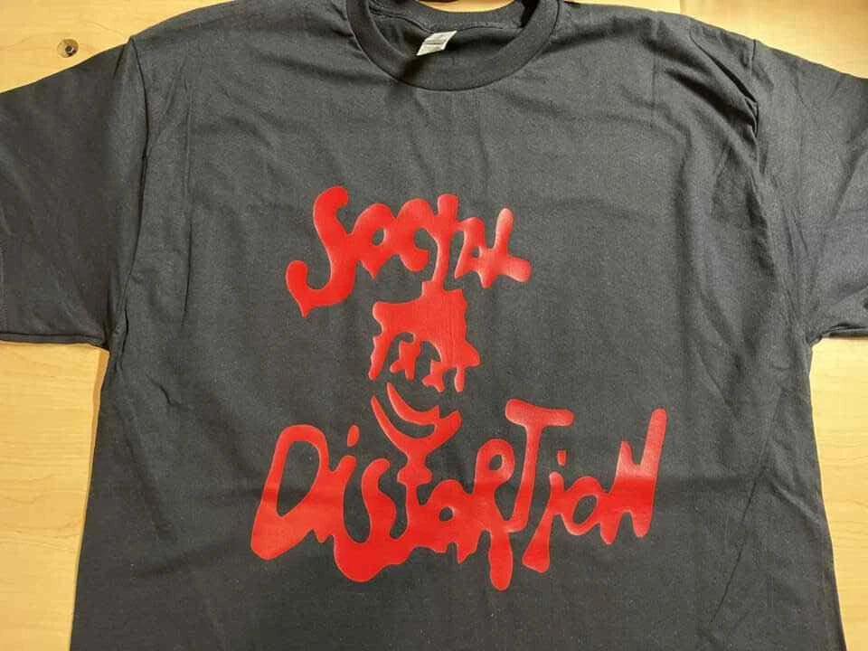 Футболка с логотипом панк-рок группы Social Distortion XXXXL