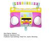 Disco Party Balloons Inflatable Sunglasses Roller Skate Boombox Balloons 80s 90s Retro