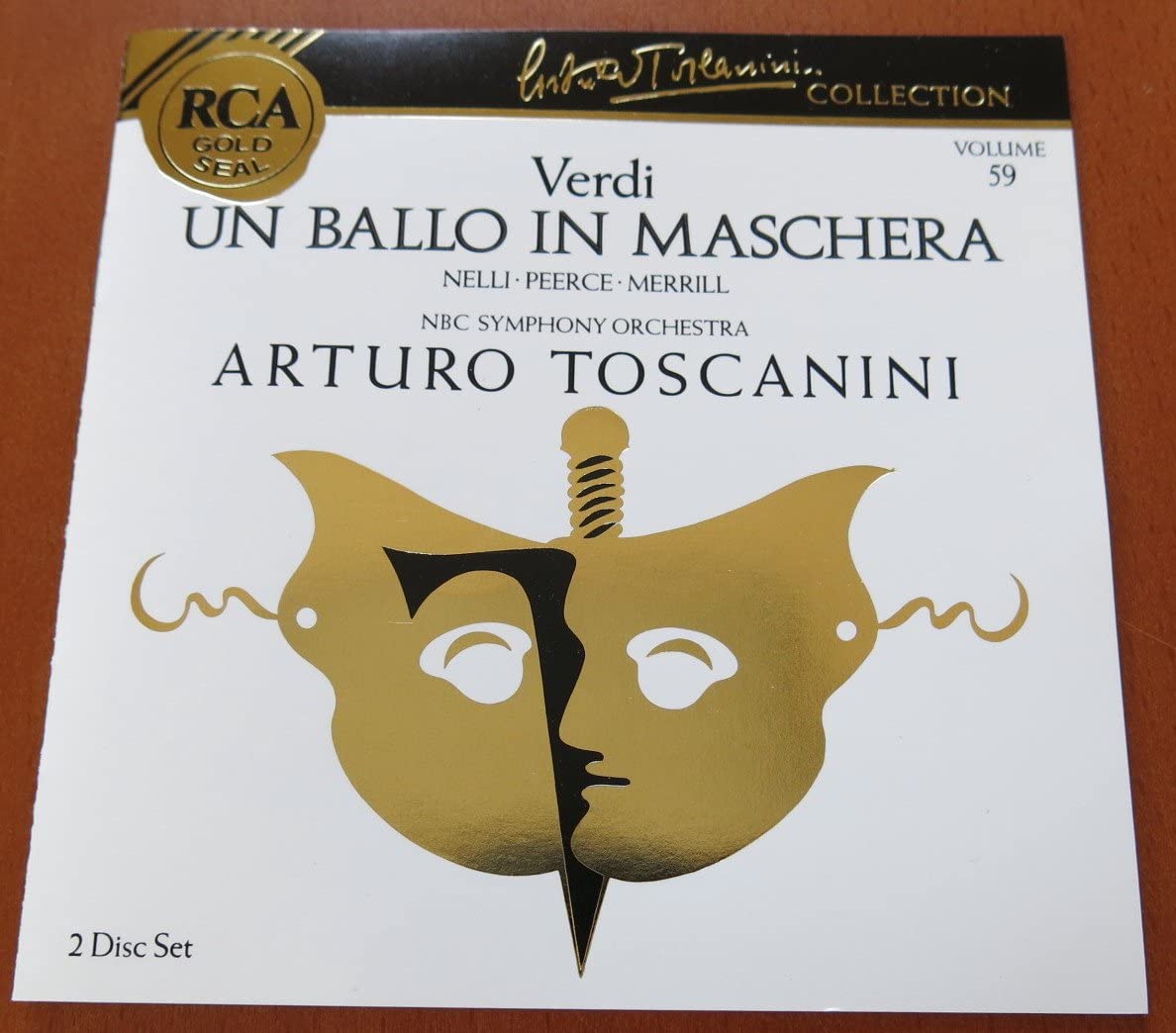 

CD PEERCE (JAN) - Verdi: Un ballo in masch Japan ObiClassical Used
