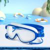 Big Frame Swimming Goggles Anti Fog Wide View Swim Glasses Waterproof Silicone Diving Eyewear Swimming Beginner