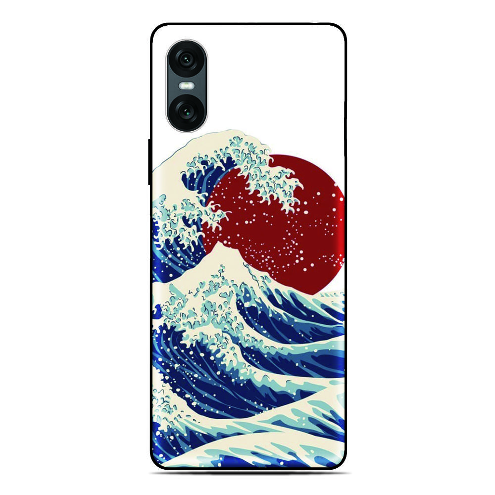 Wave Kanagawa Phone Case For ZTE Blade A76 4G A75 A73 A72 A71 A56 A55 A54 V80 Pro A35 Core A36 A51 Lite A34 A31 Plus A5 Cover