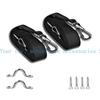 Bimini Boat Top Awning Straps Marine Webbing Straps Adjustable with Loops Stainless Steel Snap Hooks Corrosion Resistant 3