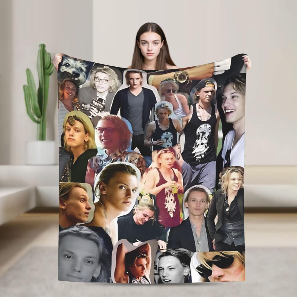 Ralph Macchio Blanket Quality Super Soft  Throw Blanket Winter Camping Living Room Print Bedspread