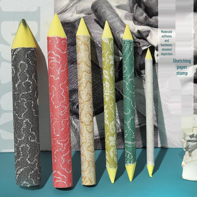 Professional Sketching & Blending Stump and Eraser Set