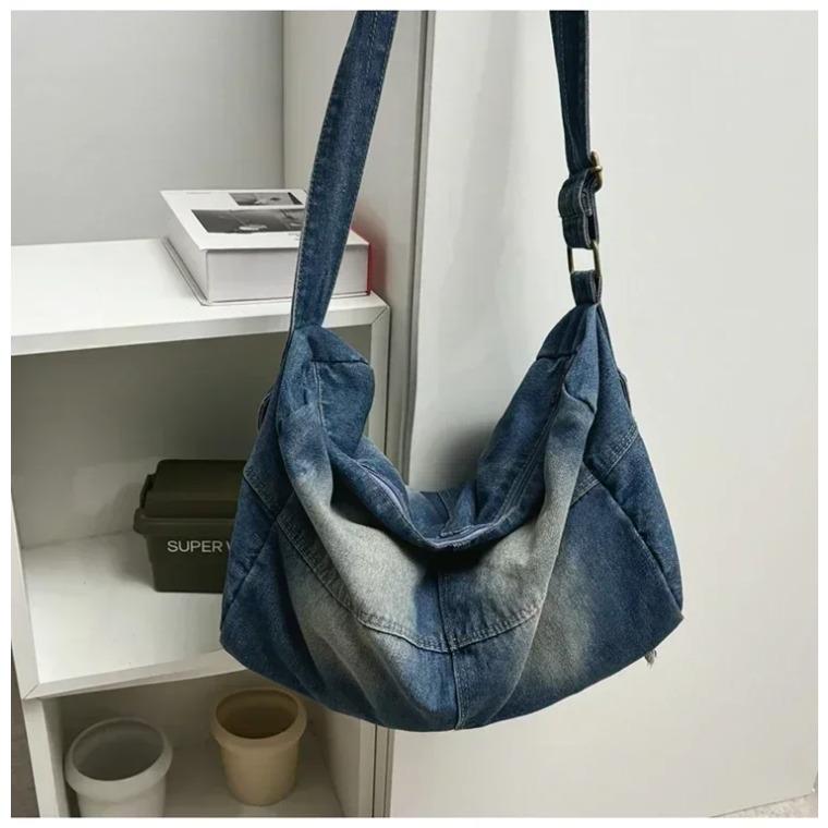 

Супер крутые подходящие джинсовые сумки на плечо, индивидуальные, вместительные, портативные сумки через плечо