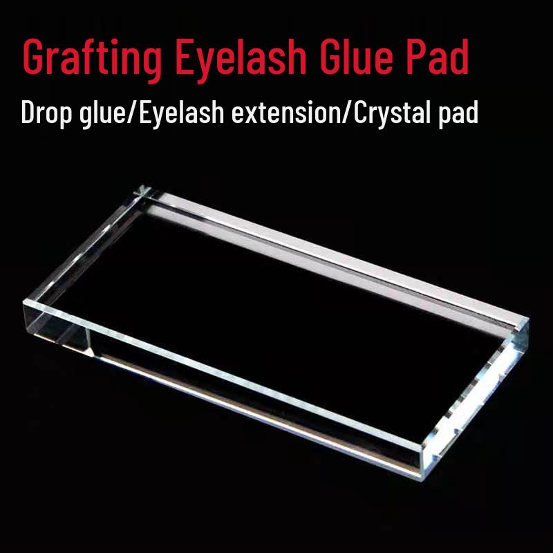 

Eyelash Extension Crystal Glass Dropper Pad