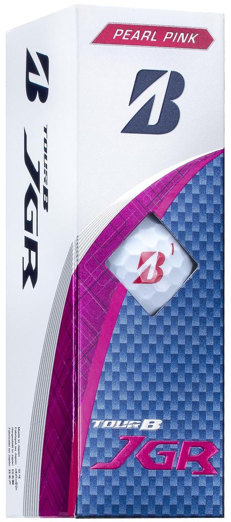 BRIDGESTONE TOUR B JGR Golf 2025 12 Pearl J5PX Bälle, Modell, Bälle, Pink,
