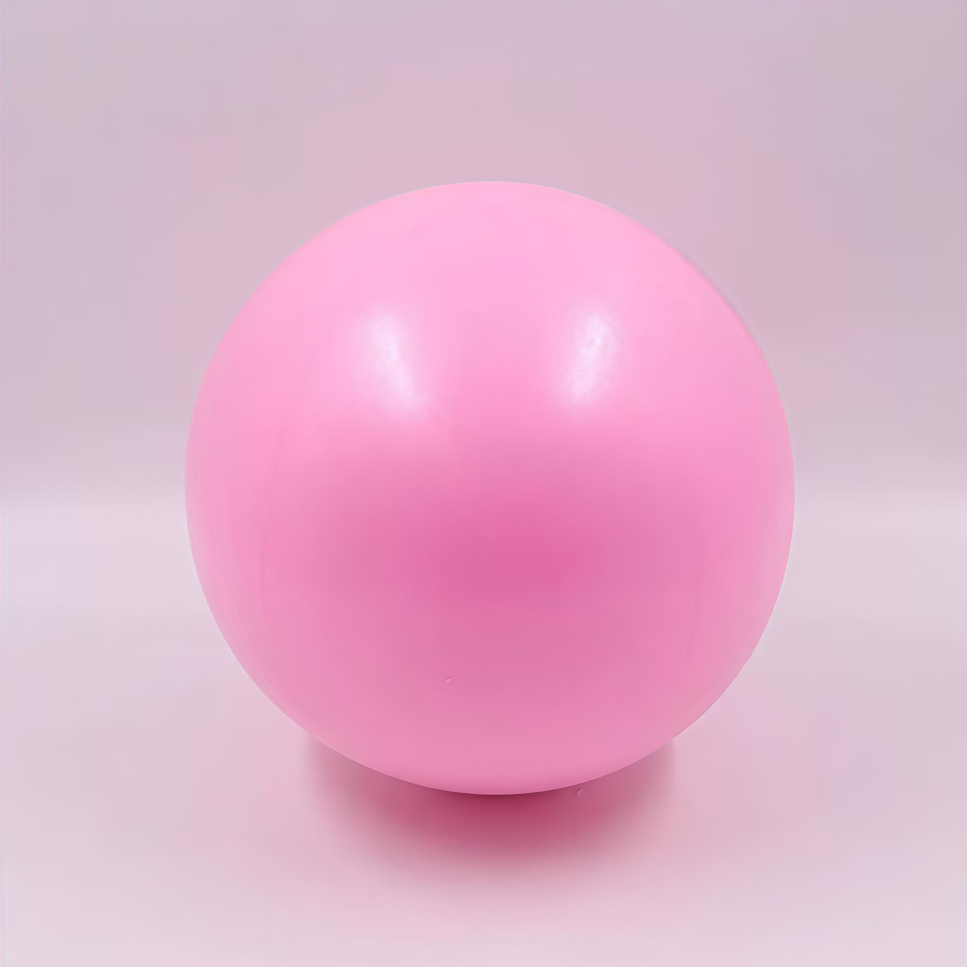 25cm Pilates & Yoga Ball - Durable, Explosion-Proof Ball for Pelvic Floor and Balance Training, Buttocks Lifting, Small Exercise Ball.