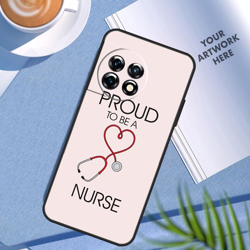 Cartoon Doctor Nurse Case For OnePlus Nord CE 3 Lite 2 2T N10 N20 OnePlus 12R 10T 9RT 10R 8 9 10 Pro 11 12 Cover