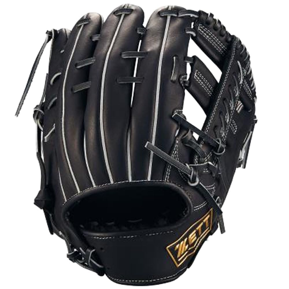 

ZETT Winning Road Soft Baseball Black Size BRGB33510F All-Around Glove, (1900), 4,