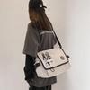 Trendige Nylon-Crossbody-Tasche für Herren, große Kapazität, japanischer Stil, Messenger Bag, lässige Schultertasche im Harajuku-Stil, Sac Bags