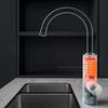 Stainless Steel Electric Faucet with Intelligent Temperature Control for Instant Hot and Cold Water