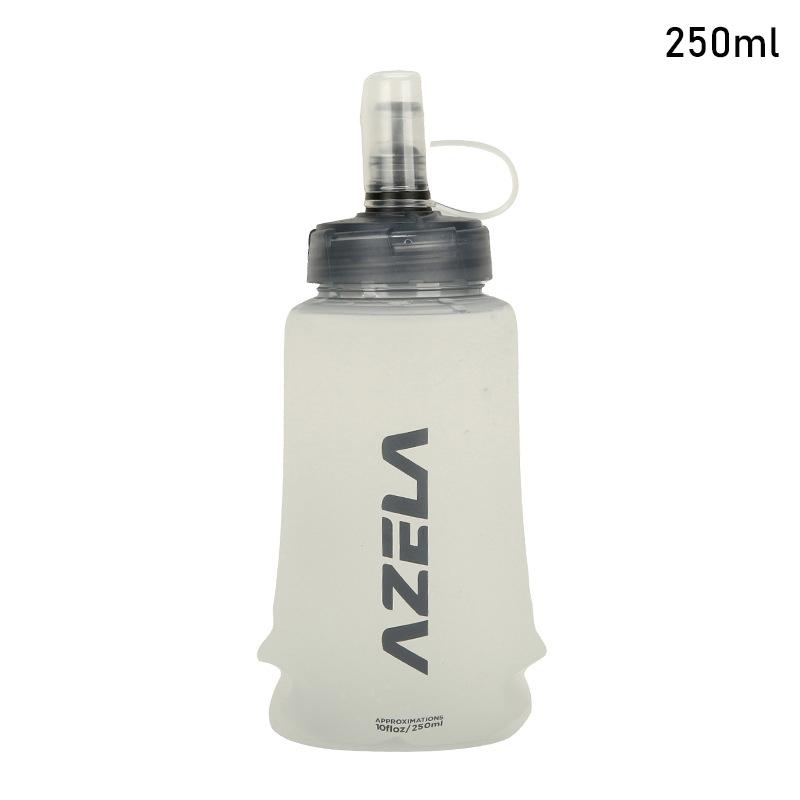 

250/500Ml Summer Folding Sport Water Bottle Tpu Running Water Cup Portable Camping Soft Water Bag For Running Cycling 250ml
