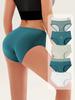 5 sztuk Bawełniane Majtki Damskie z Wysokim Stanem Modelujące Sylwetkę Oddychająca Modna Nadruk Dziewczęce Figi Seksowna Bielizna Damska