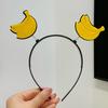 Kid Headband Spring Design Fruit-Decorated Headband Anti-Slip Tooth Design Stable Fit Hair Hoop Children Day Performance Hair Accessory