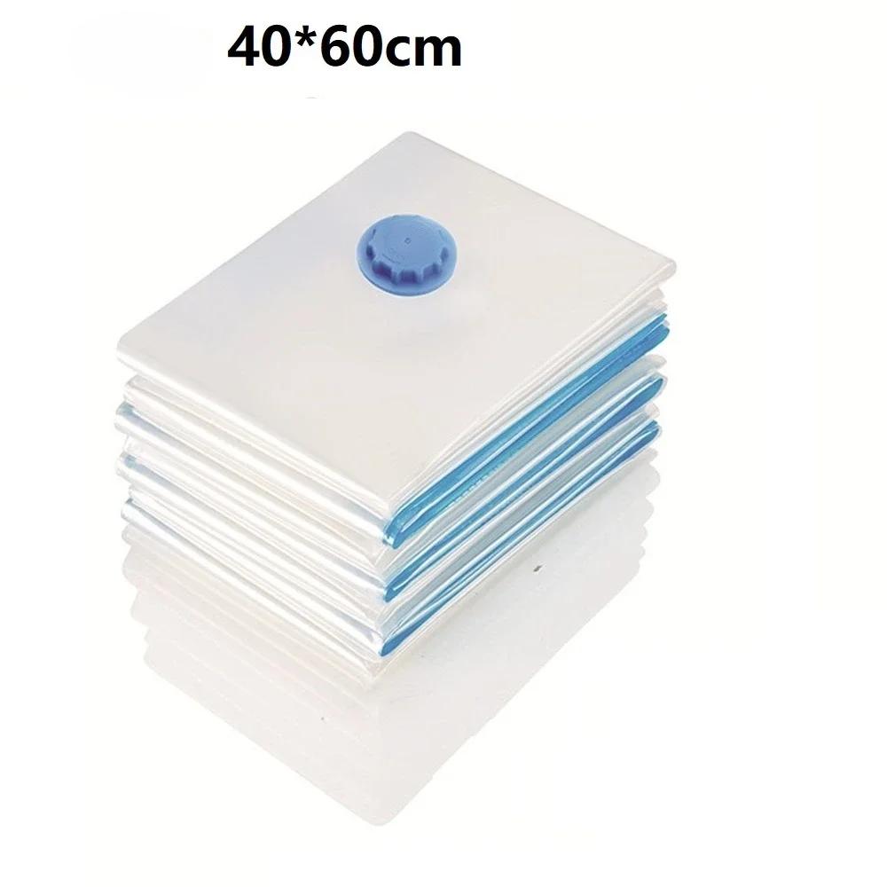 Clothes Vacuum Storage Bag Valves Transparent Edge Folding Organizer Organizers Home Organization Bags for Women Garden Makeup