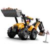 LEGO City Backhoe Loader Toy 60480 Yellow for Boys and Girls
