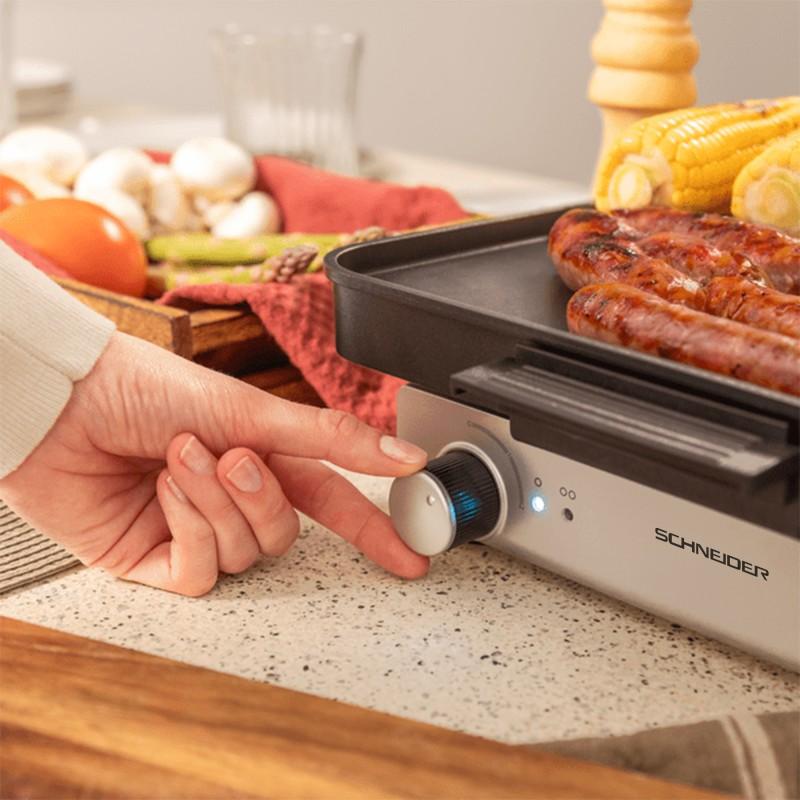 Schneider Scpl1800mag Plancha with Removable Plate