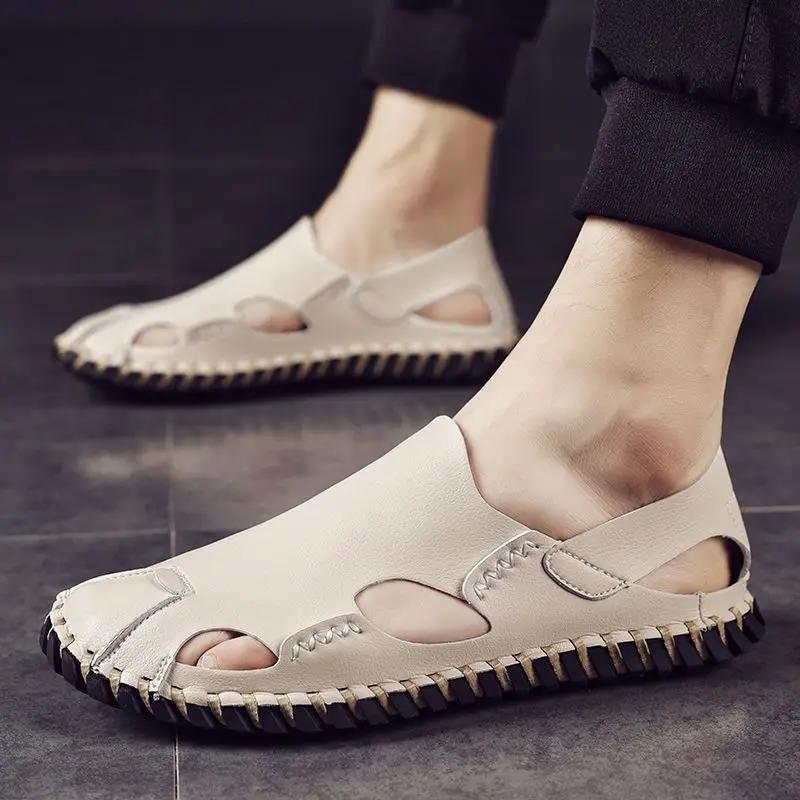 Fashion Soft Man Sandals Hole Rubber Pvc Daily Use Color New Design 2025 Comfortable Clearance Sale Expensives Arrival Buy Shoes for Men