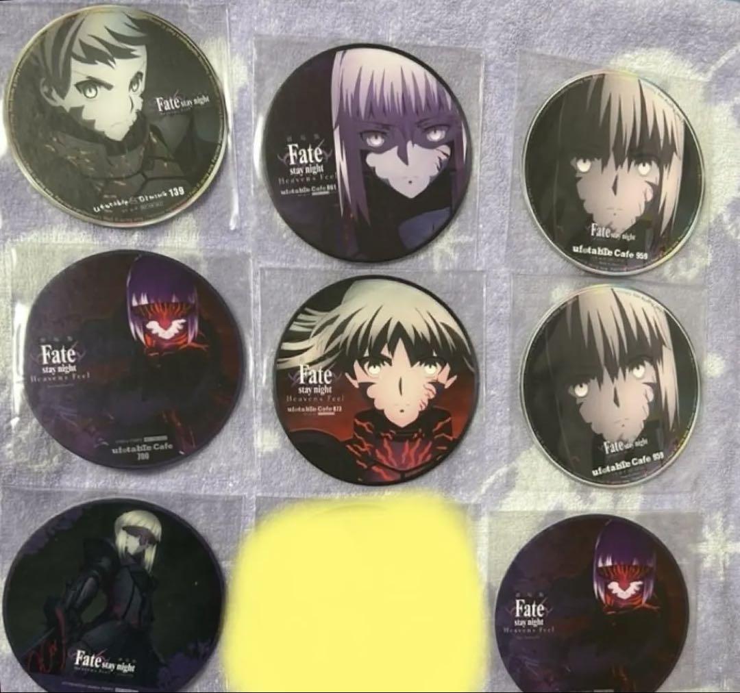 

[USED] Saber Alter Coaster 8 pieces Fate